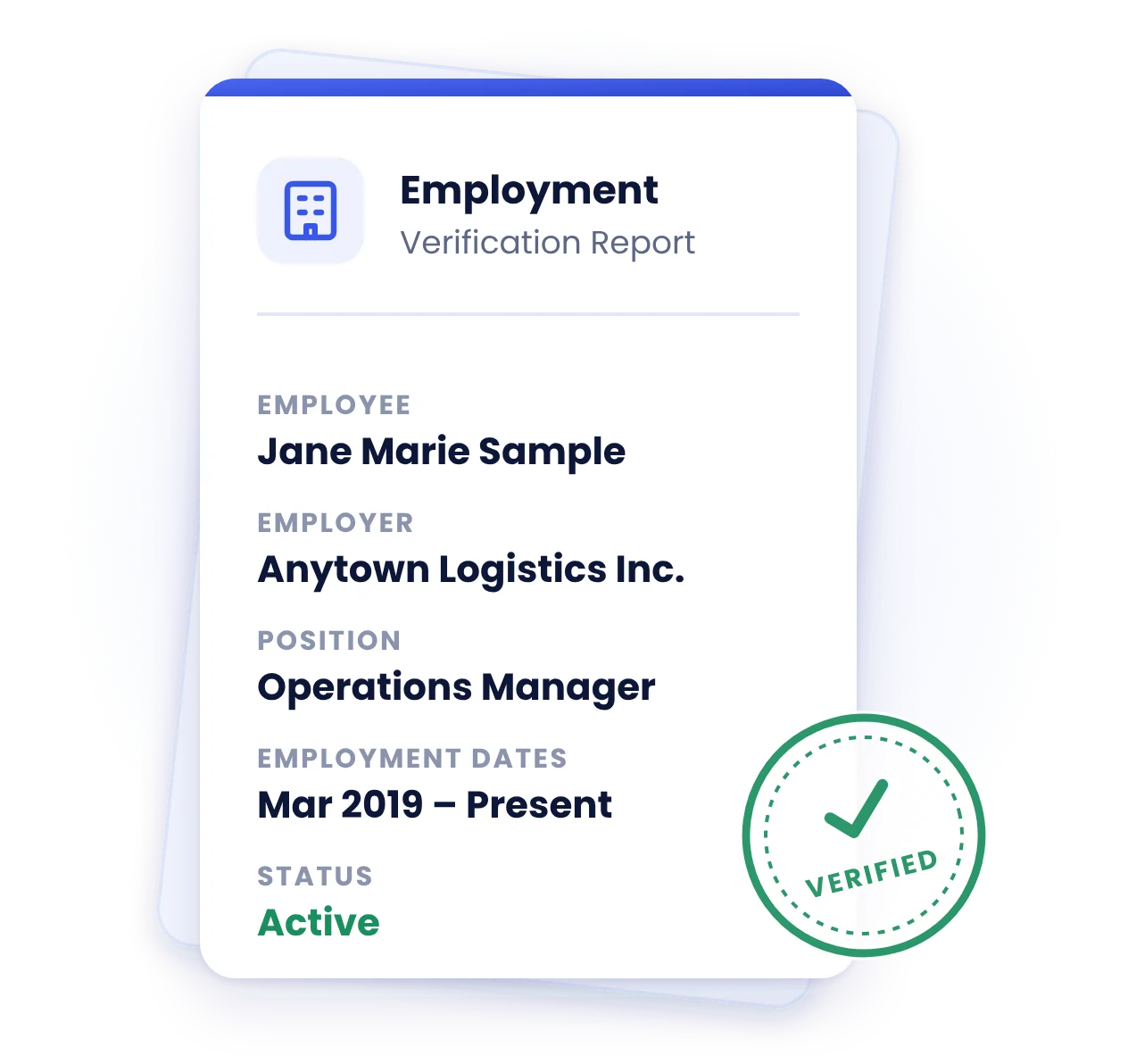 Automated U.S. Employment Verification API