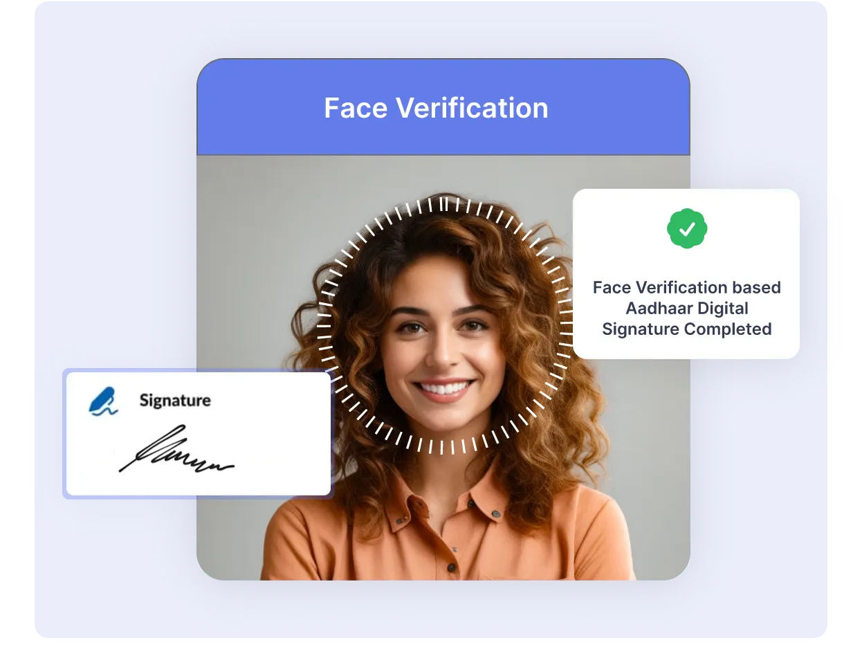 Why Choose Face Verification based Aadhaar eSignature? image