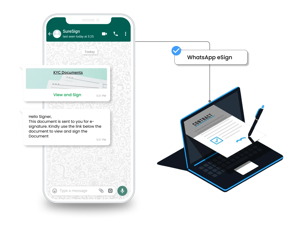 WhatsApp eSign