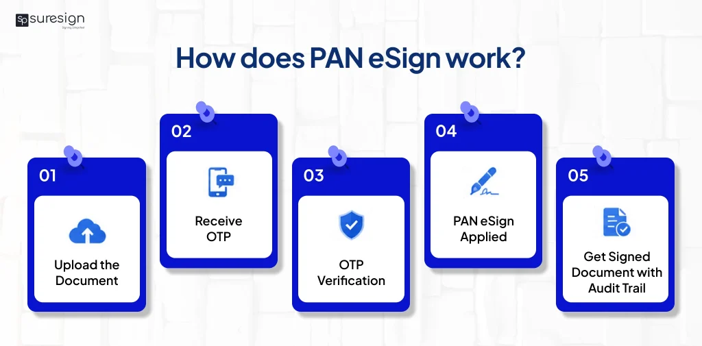How Does PAN esign work?