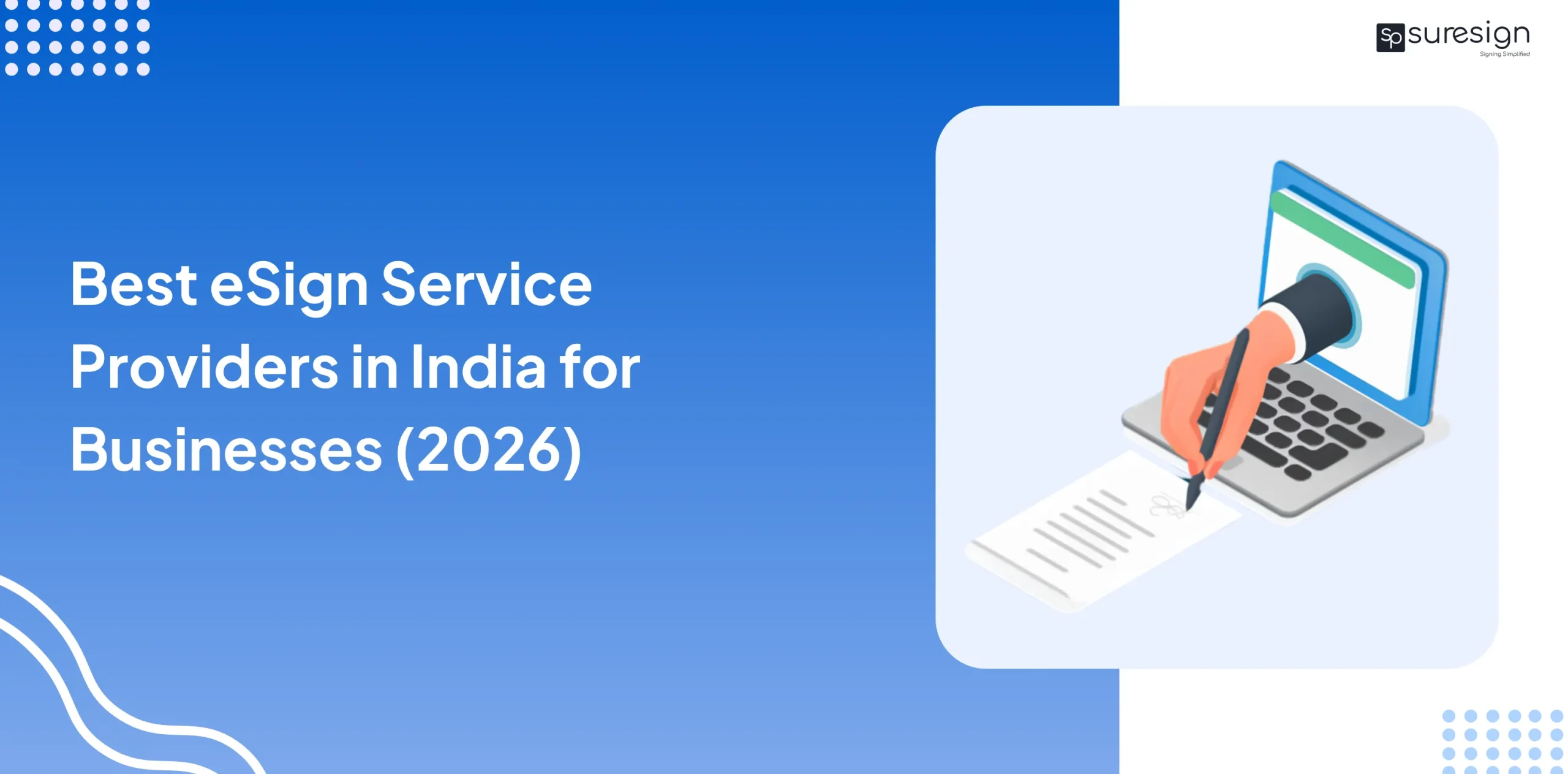 Best eSign Service Providers in India for Businesses (2026)