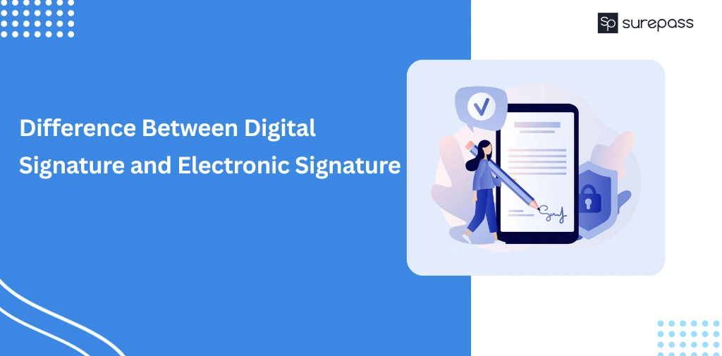 Difference Between Digital Signature and Electronic Signature featured image