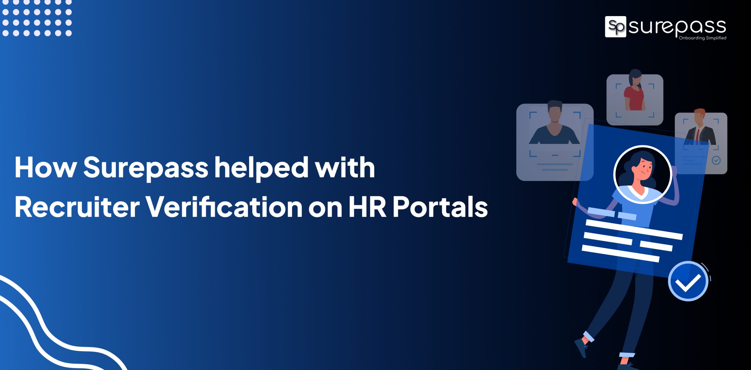 How Surepass helped with Recruiter Verification on HR Portals featured image