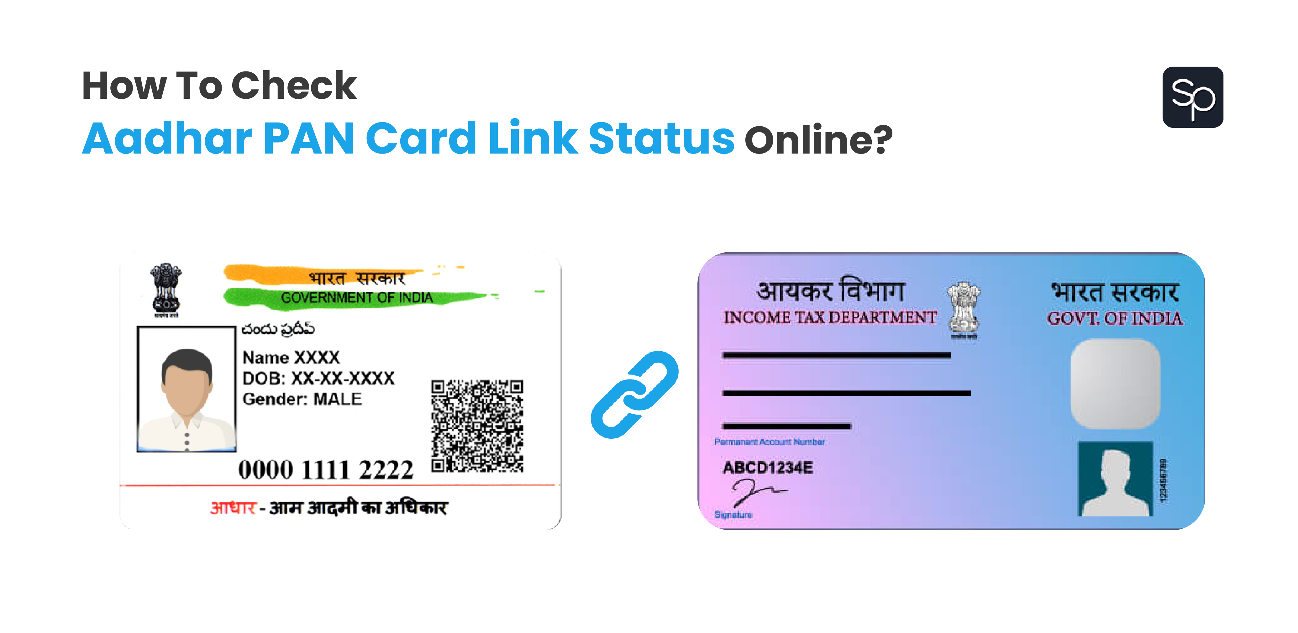 Pan Card Aadhaar Card Link Status 5 Easy Steps to Check Online