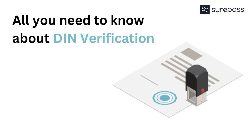 All you need to know about DIN Verification