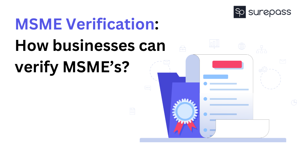 MSME Verification How businesses can verify MSME’s