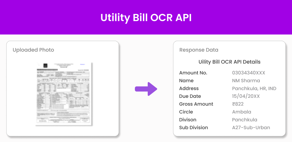 Utility Bill OCR API