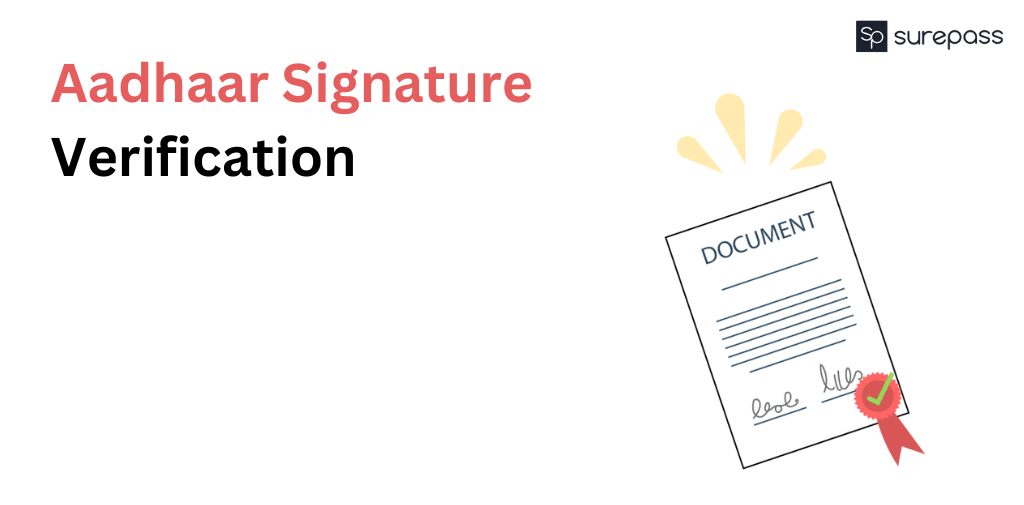 Aadhaar Signature Verification