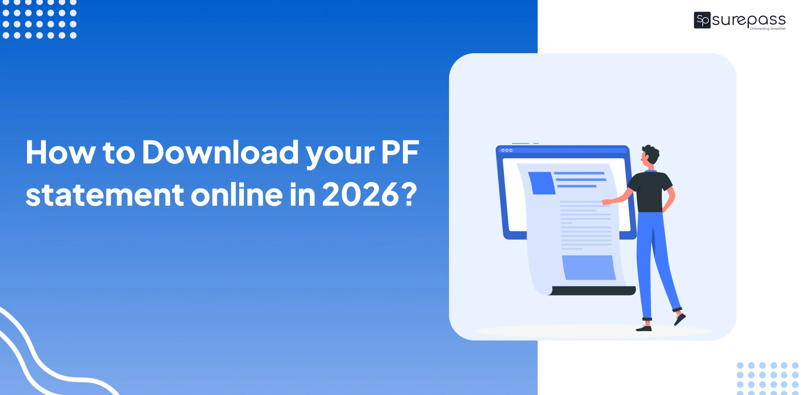 How to Download your PF statement online in 2026?