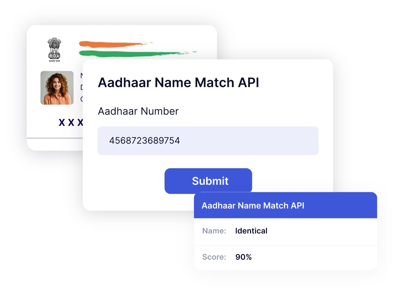 Aadhaar Name Match API