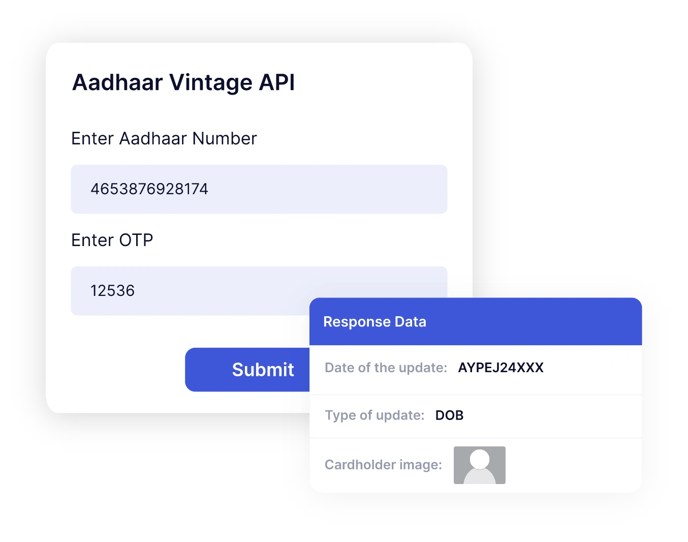 Aadhaar Vintage API