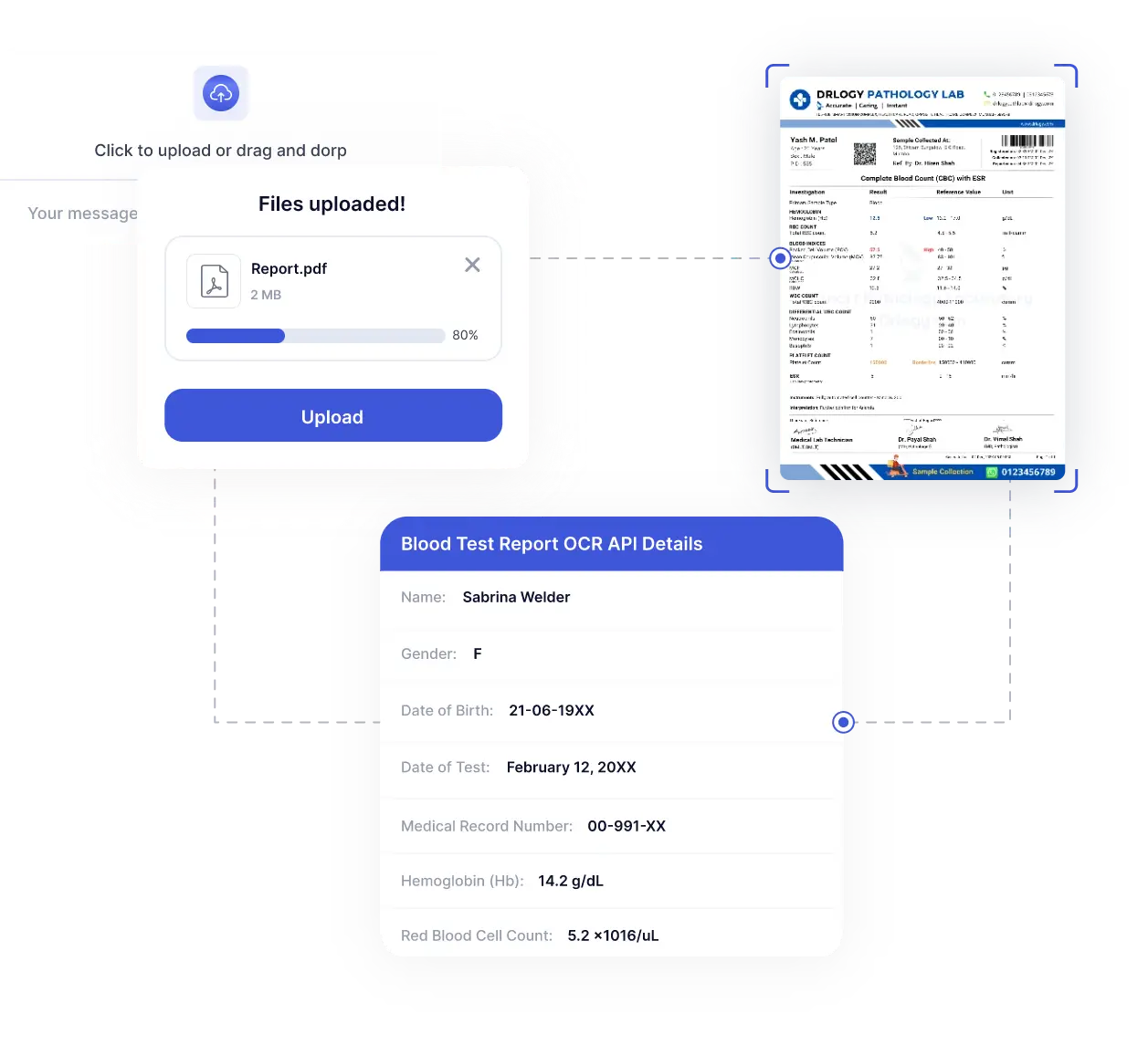 Blood Test Report OCR API