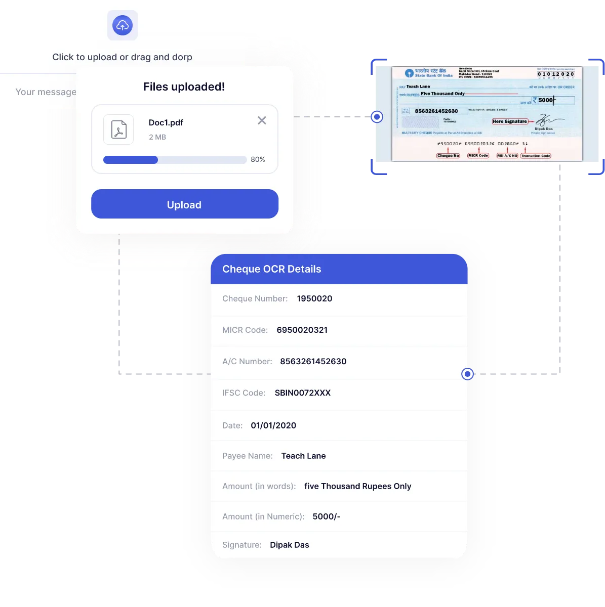 Cheque OCR API