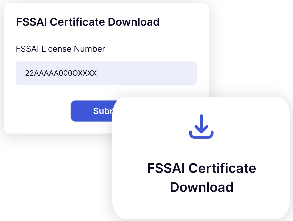 FSSAI Certificate Download