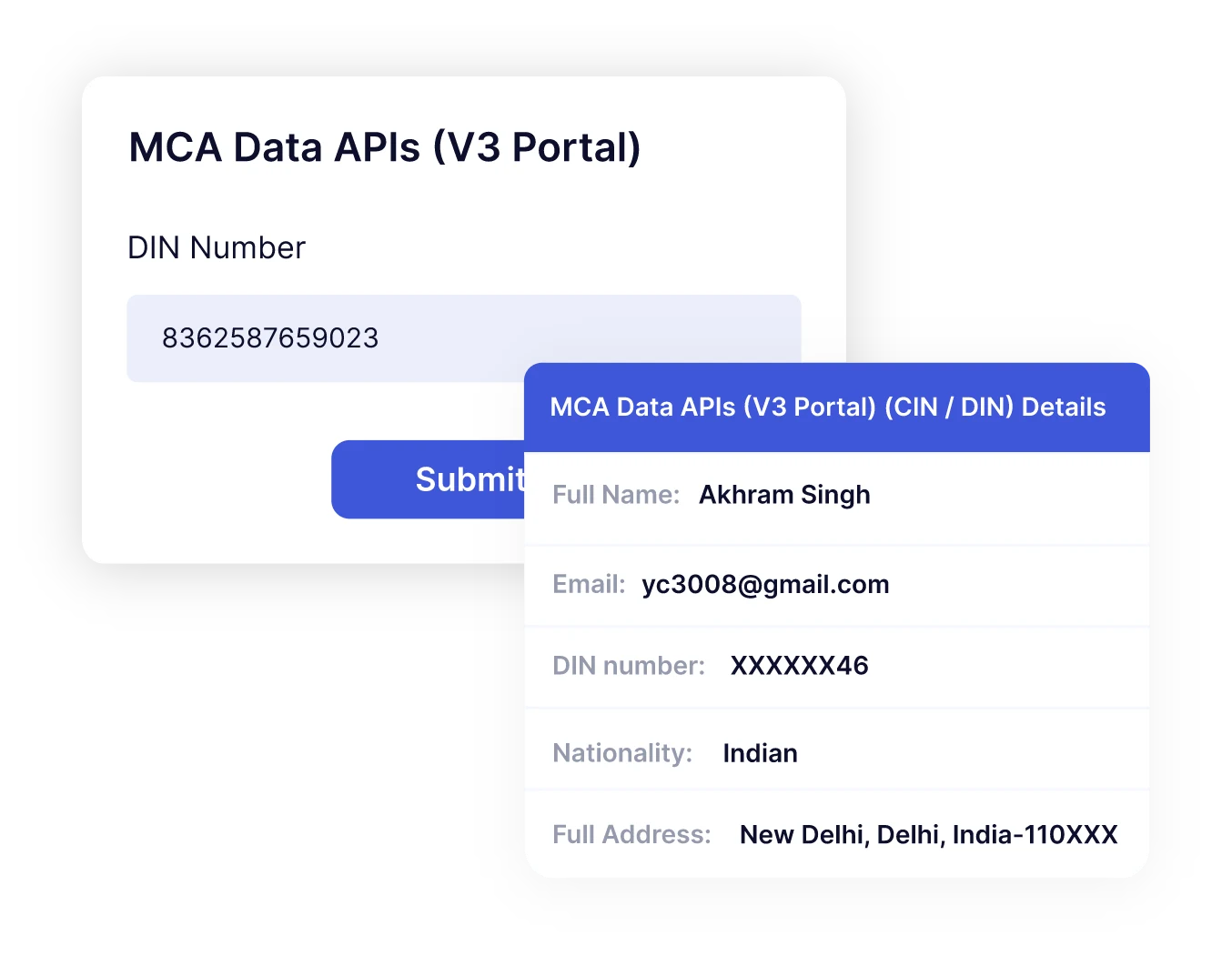 MCA Data APIs (V3 Portal) (CIN _ DIN)