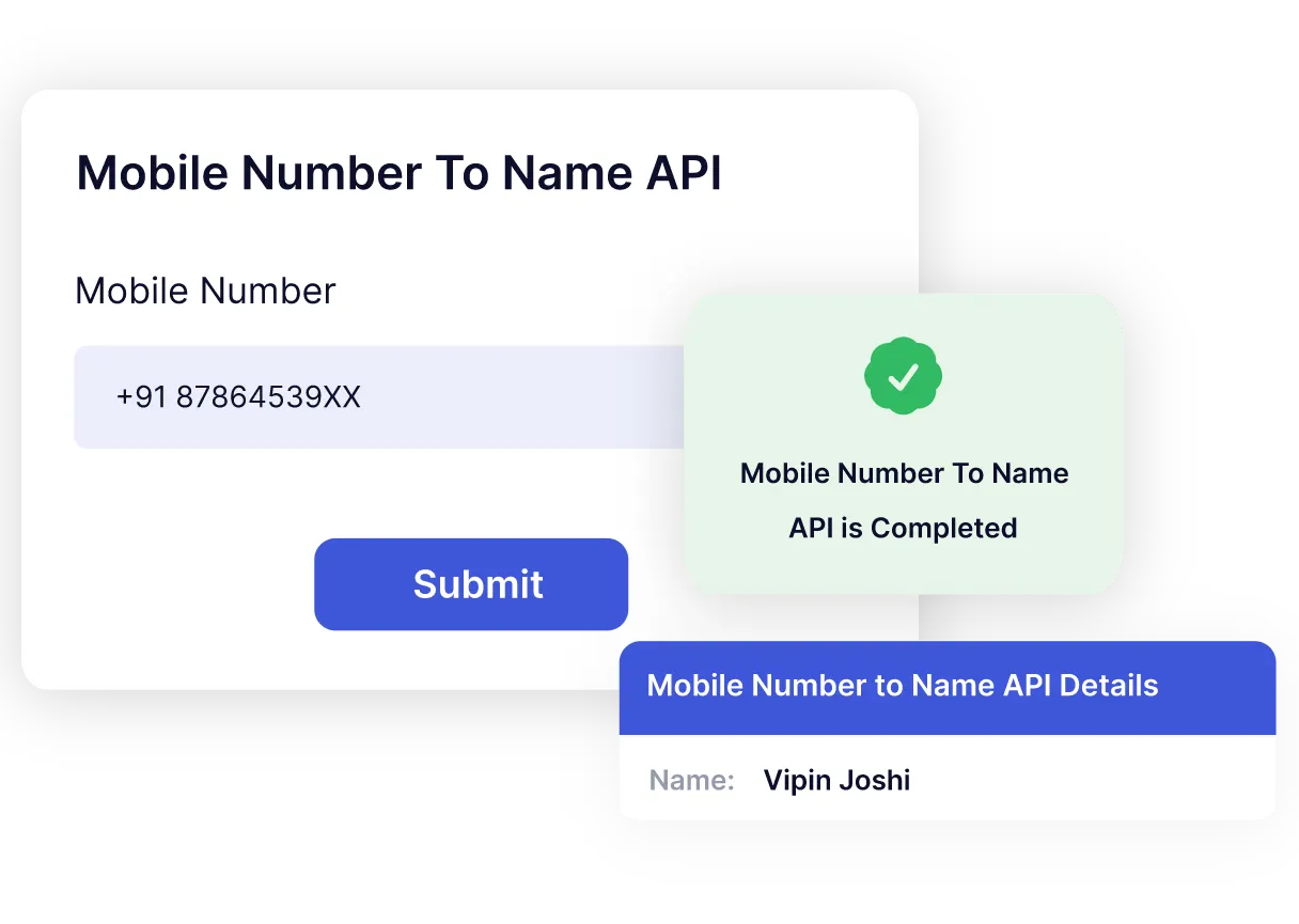 Mobile No to Name API