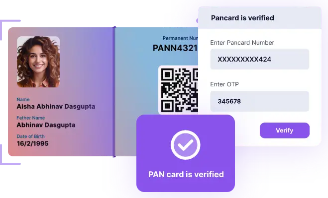 PAN CARD PURPLE PAN CARD PURPLE