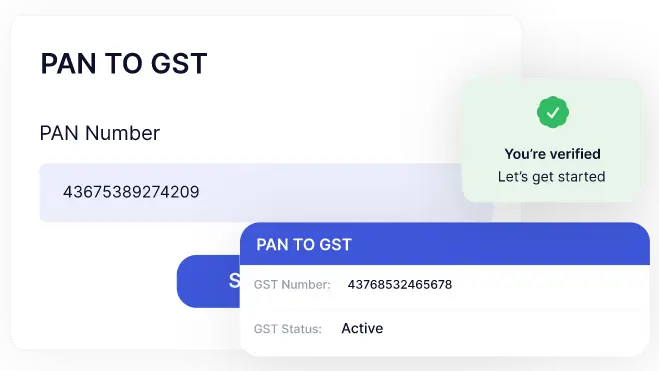PAN TO GST Card PAN TO GST Card