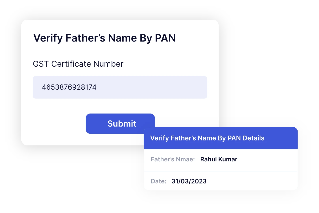 PAN To Father’s Name API