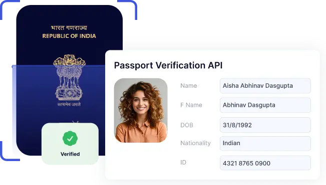 Passport Verification API Card Passport Verification API Card