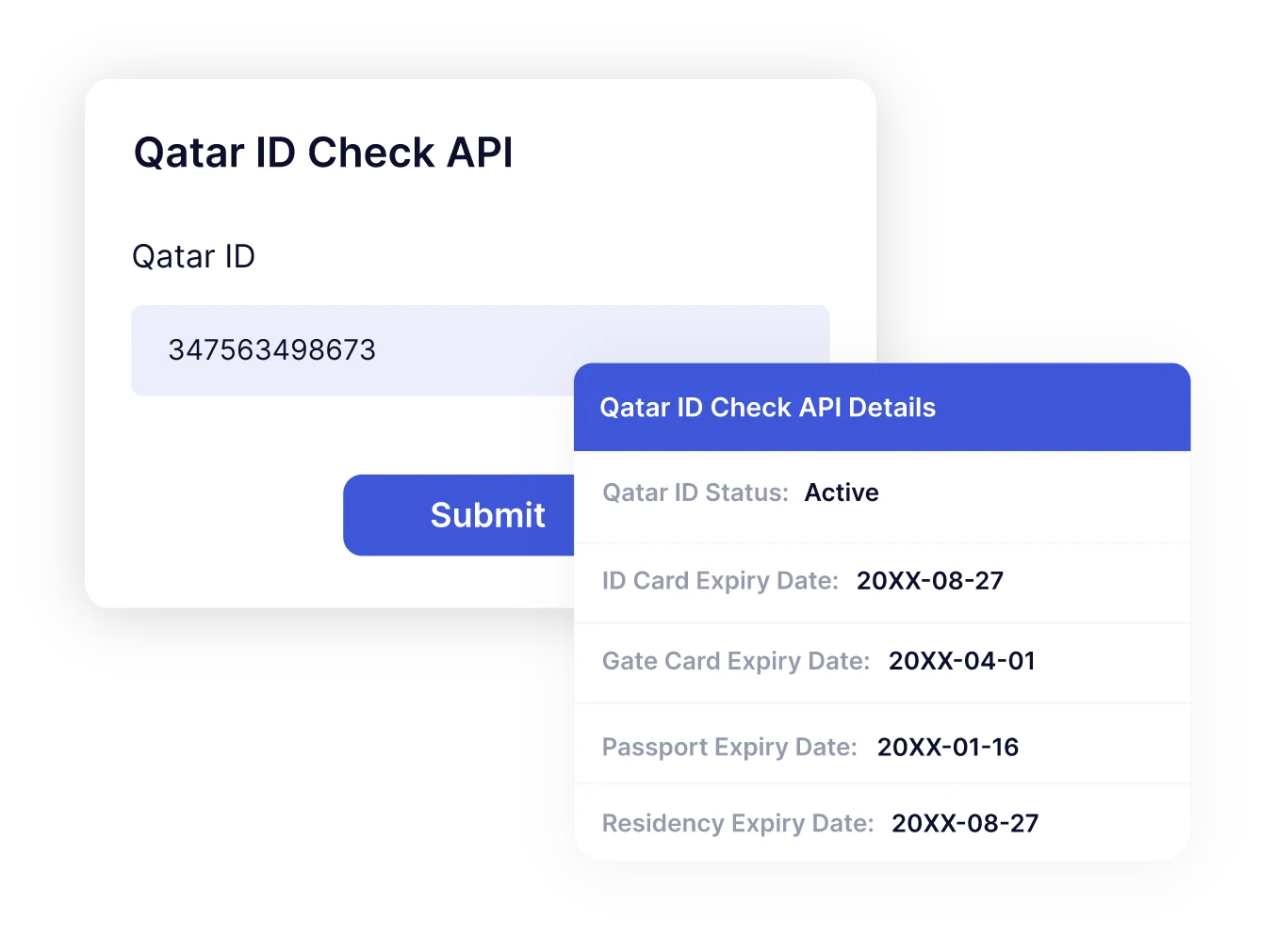 Qatar ID Check API