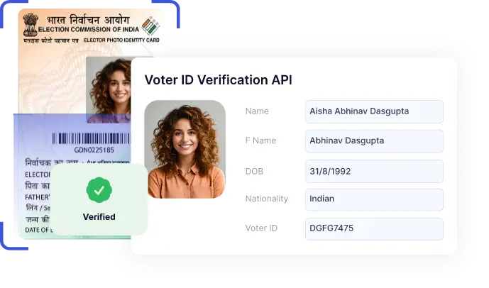 Voter Id Verification API Voter Id Verification API