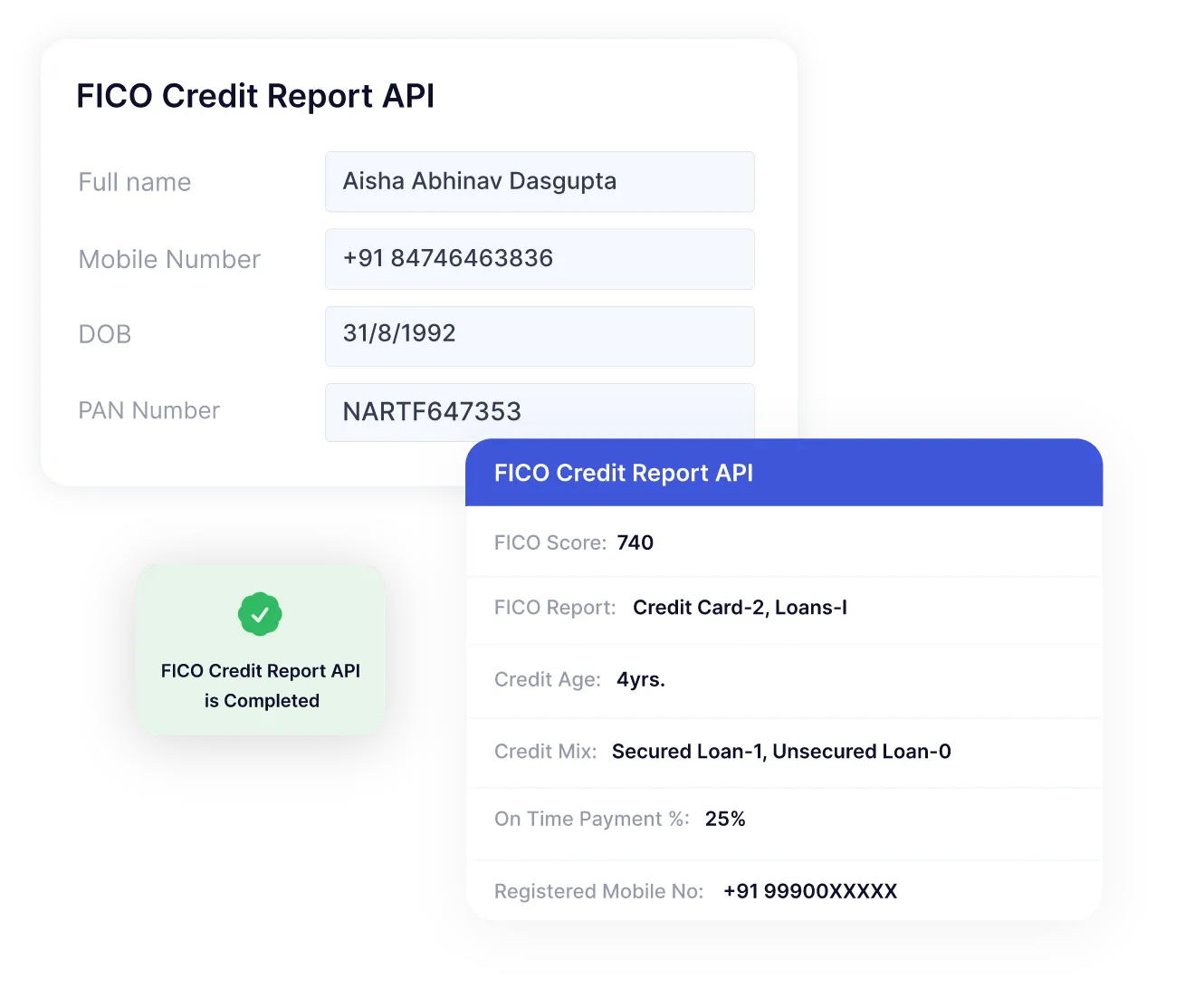 FICO Credit Report API