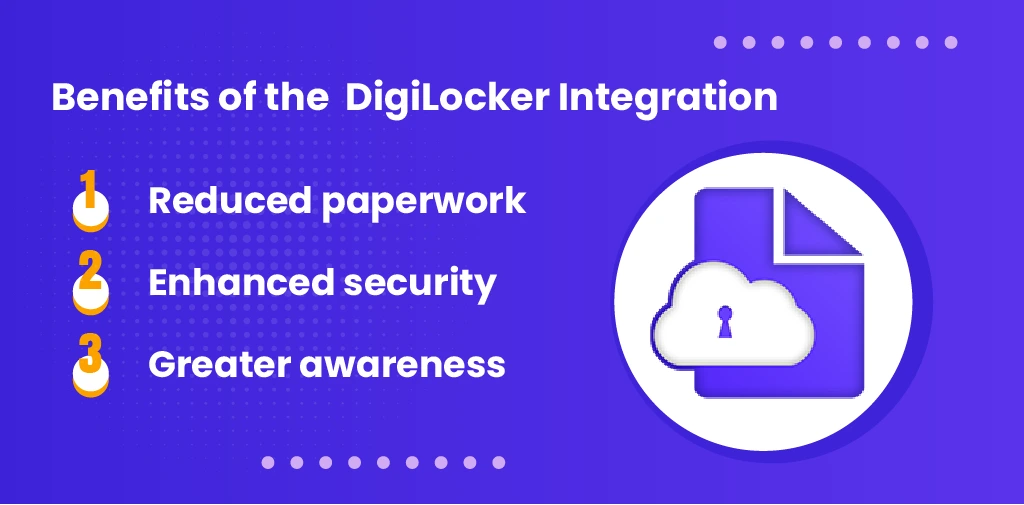 Benefits of the digilocker integration