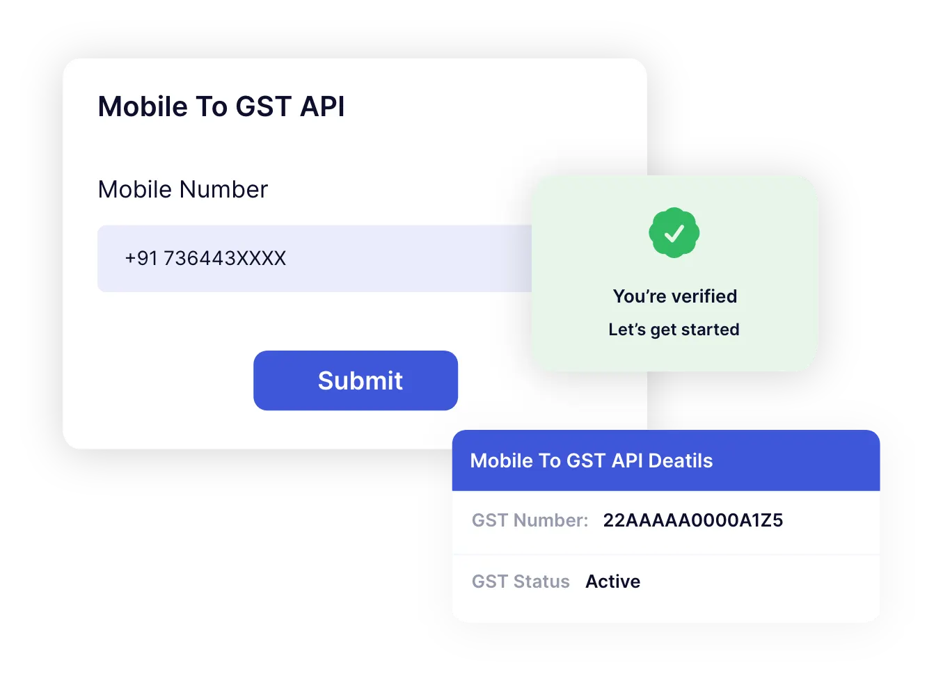 Mobile to GST API 2x Mobile to GST API 2x