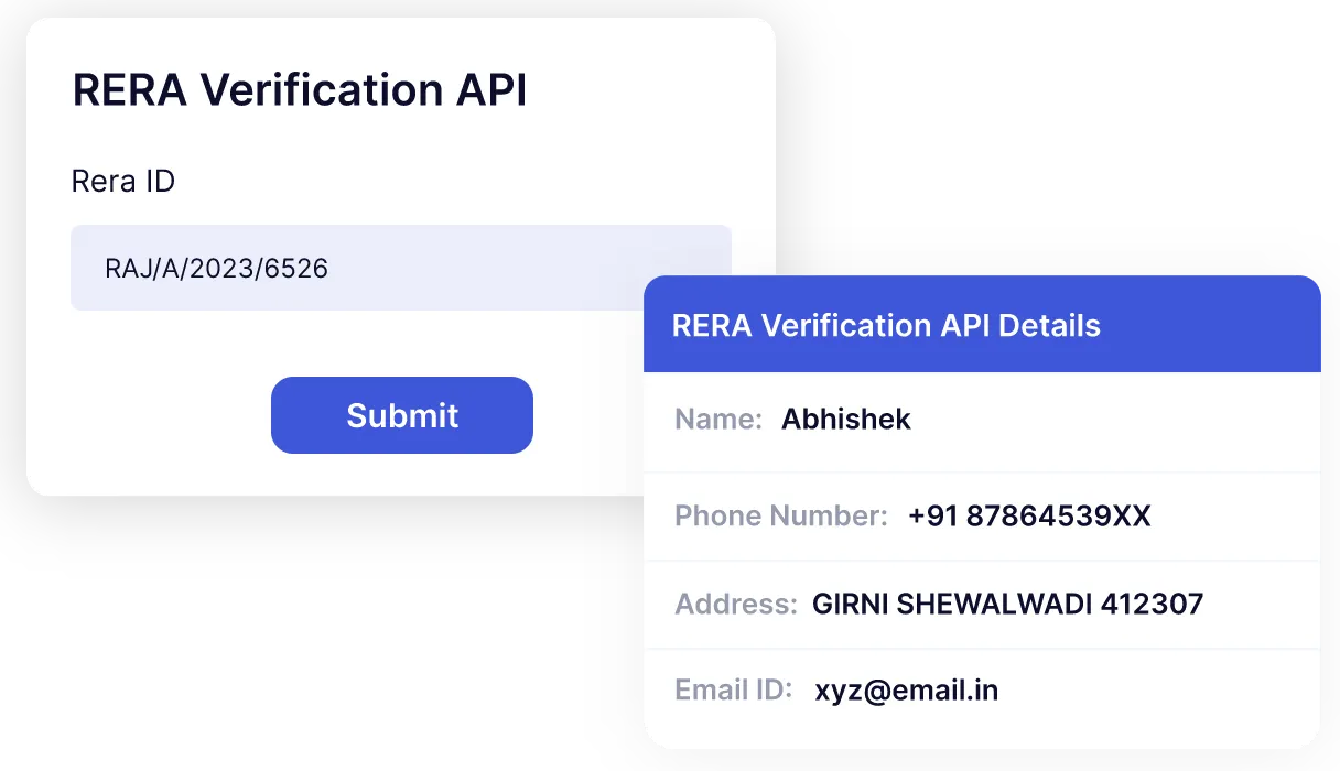 Rera Verification Api