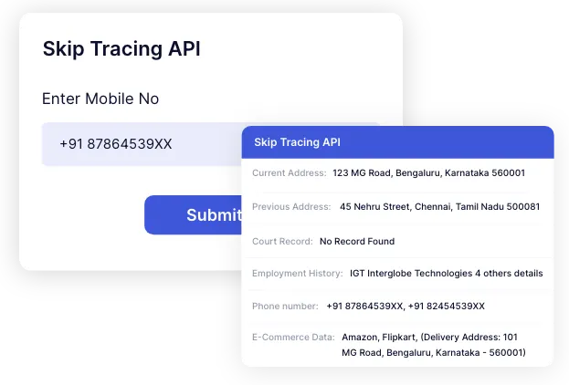 Skip Tracing API