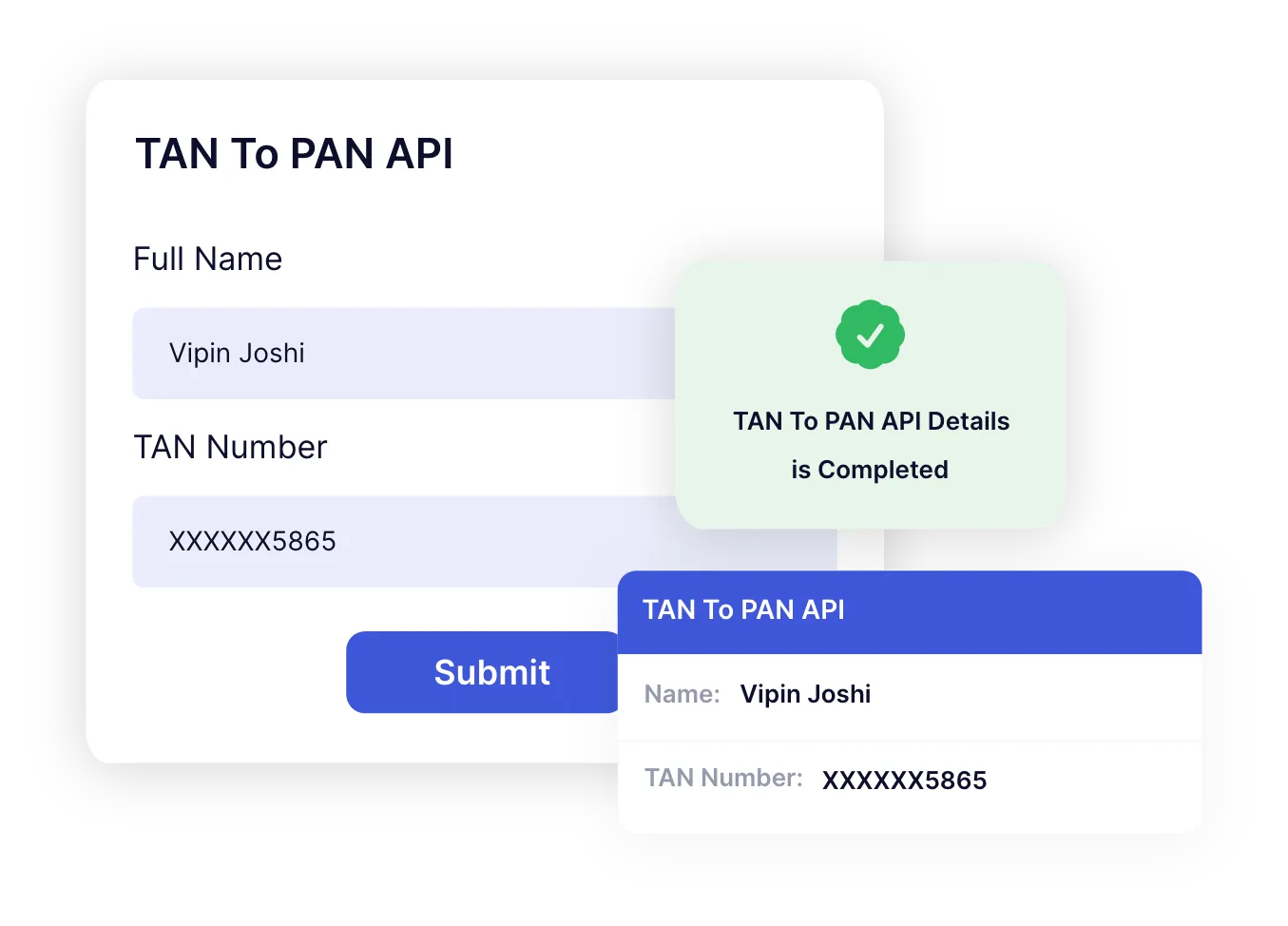 TAN To PAN API