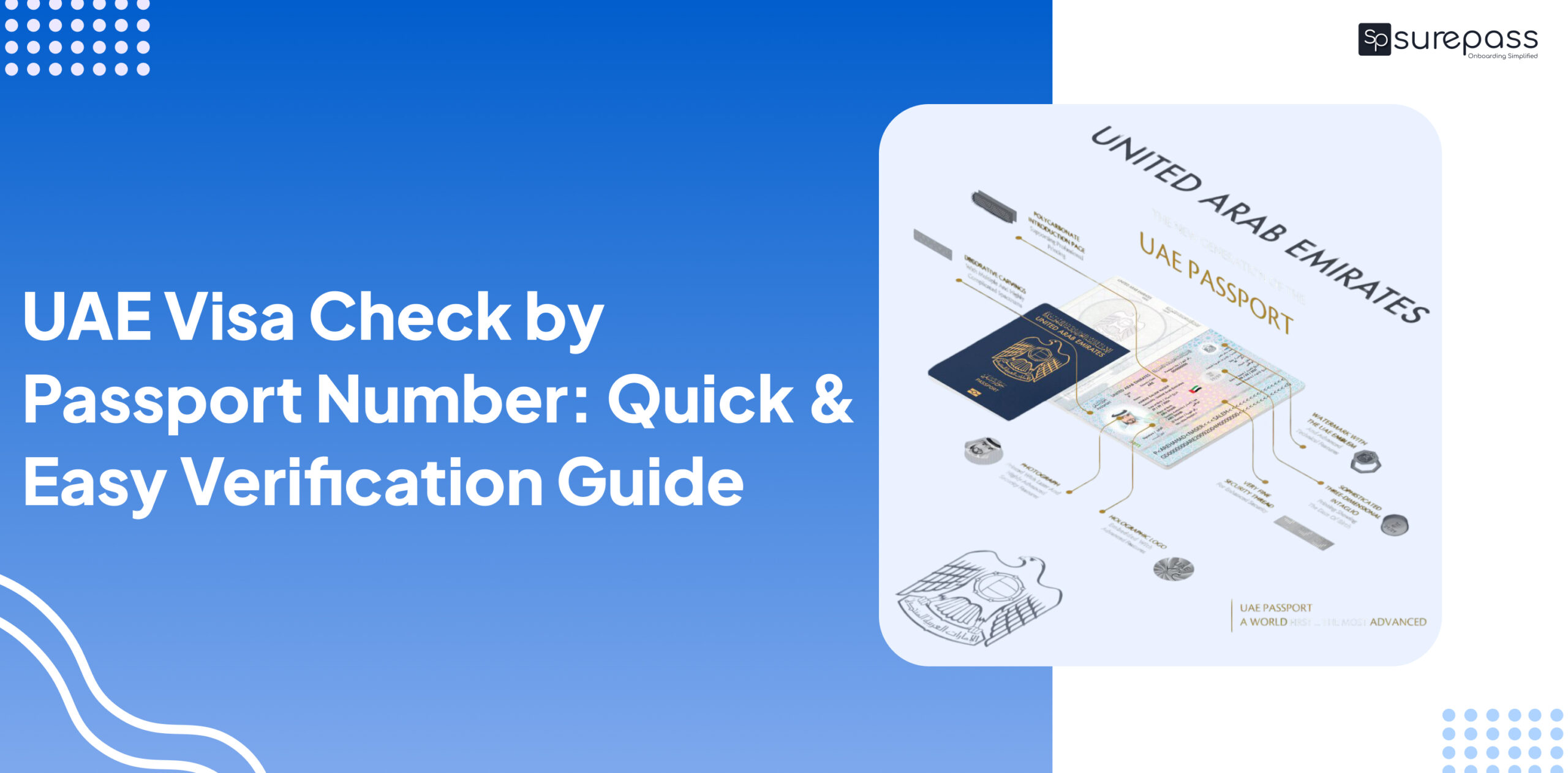 UAE Visa Check by Passport Number: Quick & Easy Verification Guide featured image