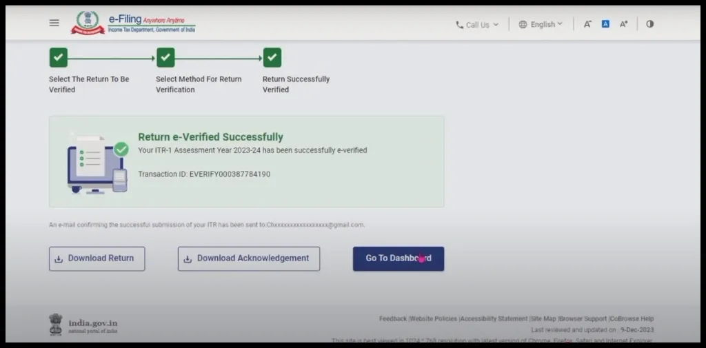 download Acknowledgement