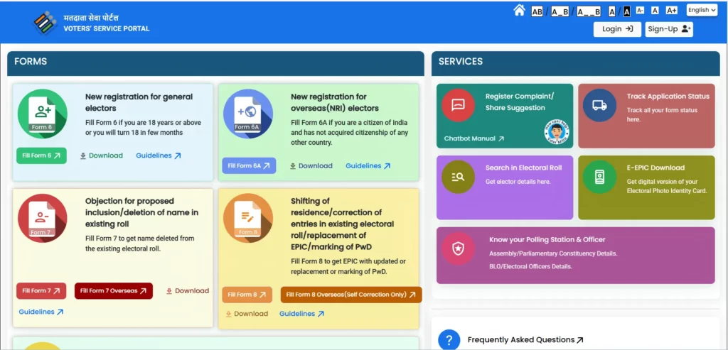 Voter Card and Aadhar Card Link
