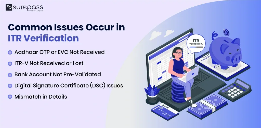 Common Issue Occur in ITR Verification