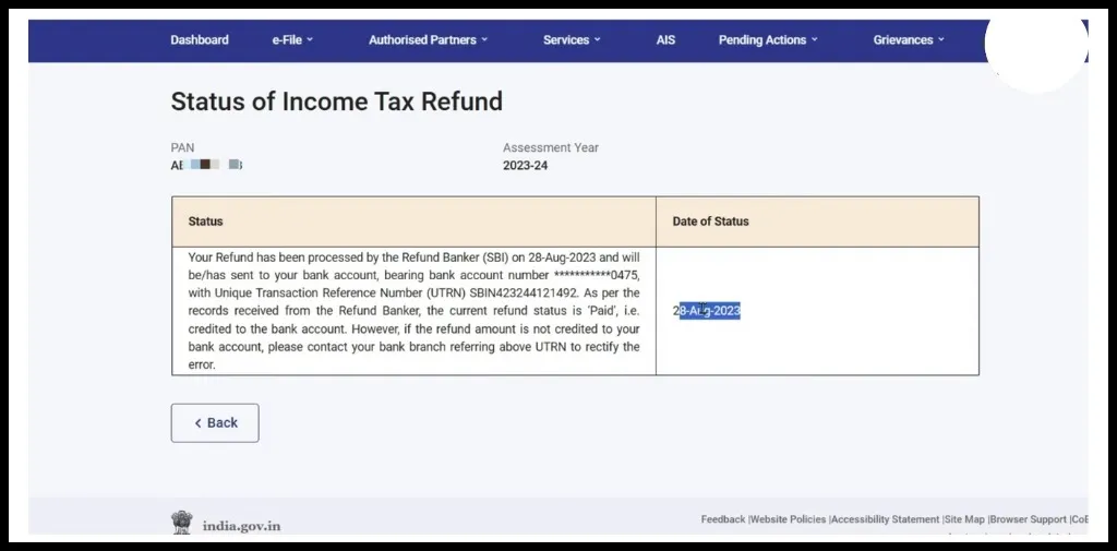 Income Tax Refund