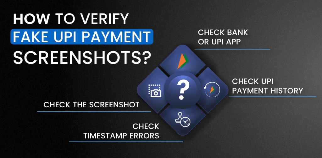 How to verify fake upi payment?