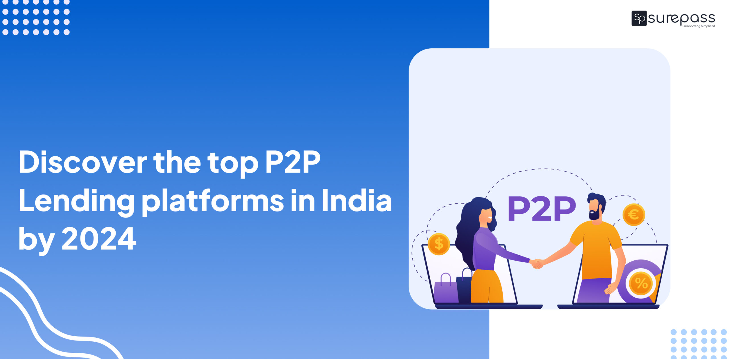 Discover the top P2P Lending platforms in India by 2024 featured image