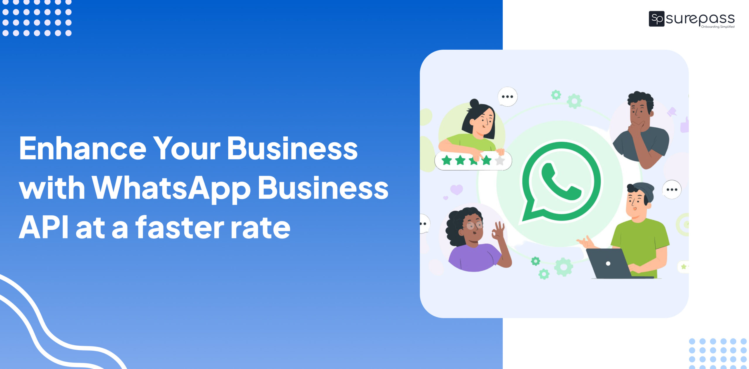 Enhance Your Business with WhatsApp Business API at a faster rate featured image