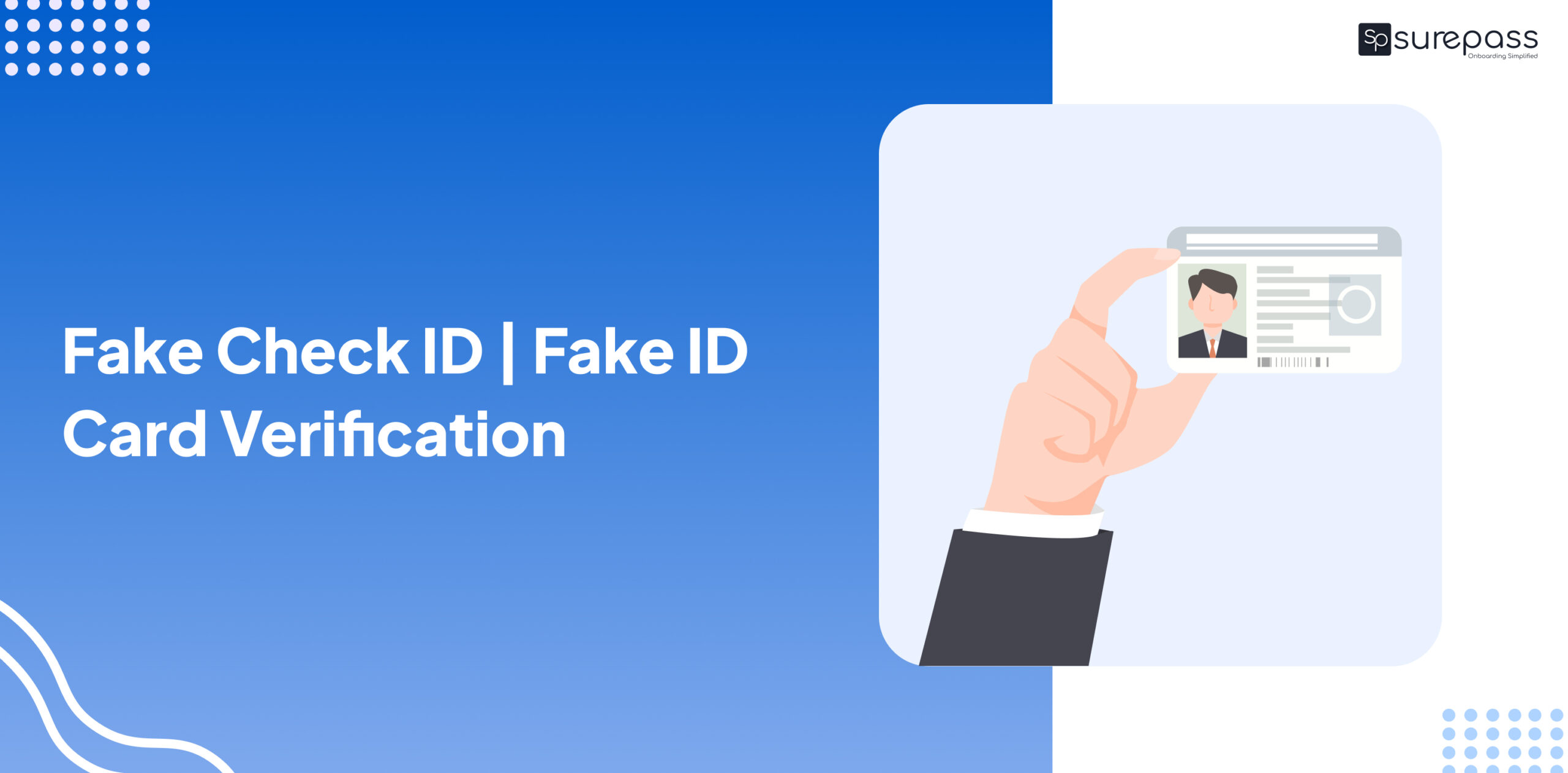 Fake Check ID | Fake ID Card Verification featured image