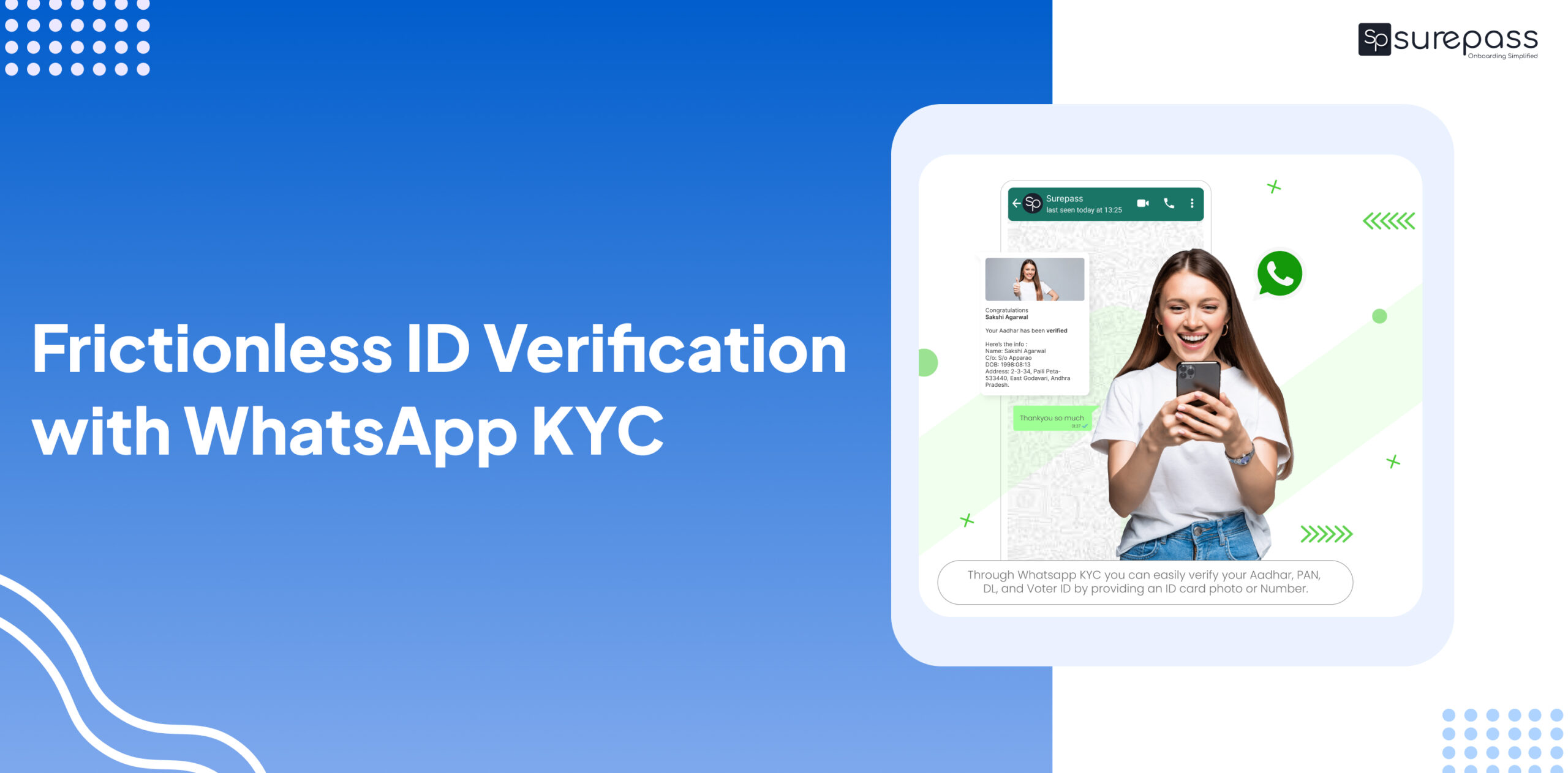 Frictionless ID Verification with WhatsApp KYC featured image