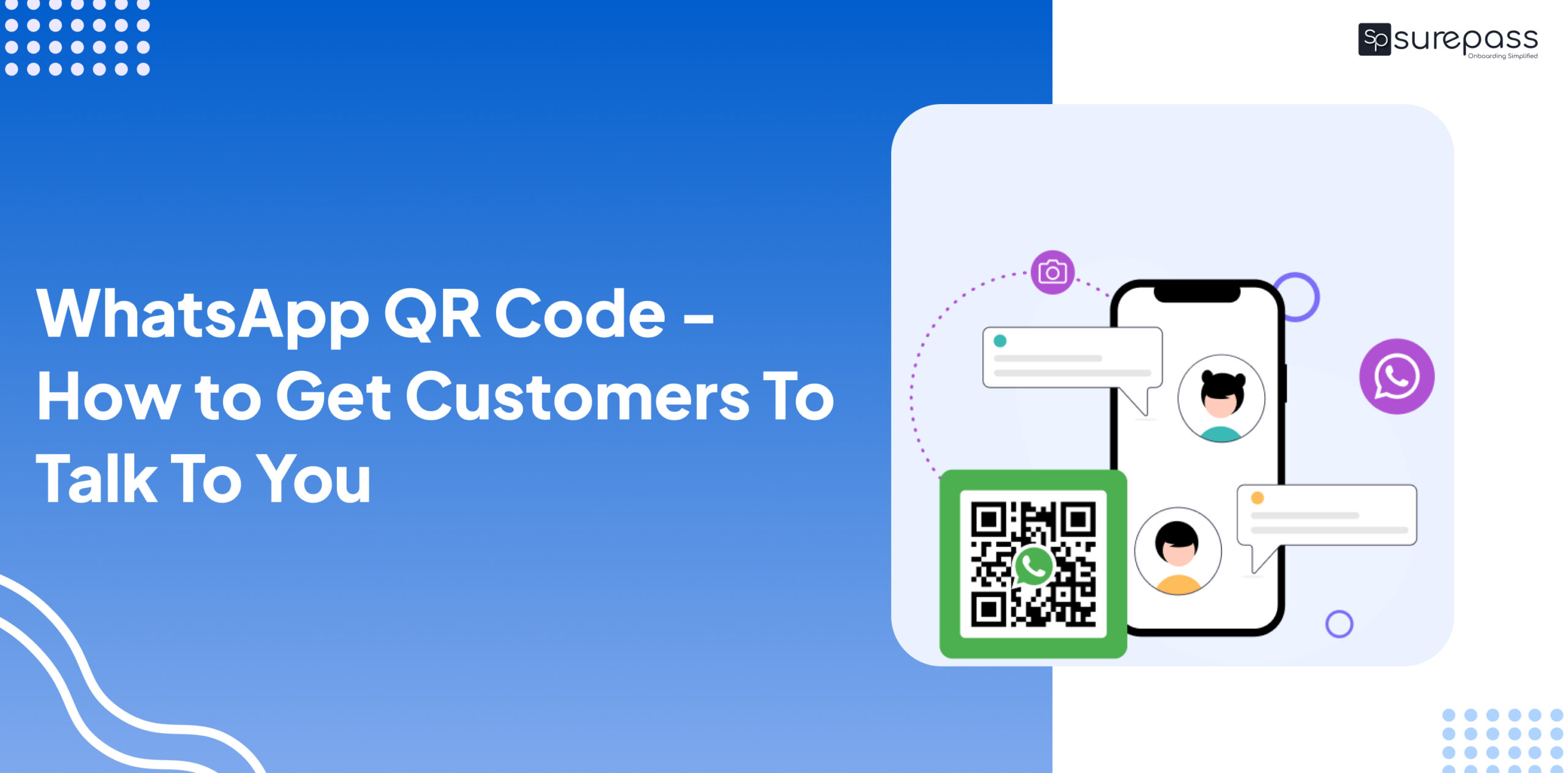 WhatsApp QR Code - How to Get Customers To Talk To You featured image