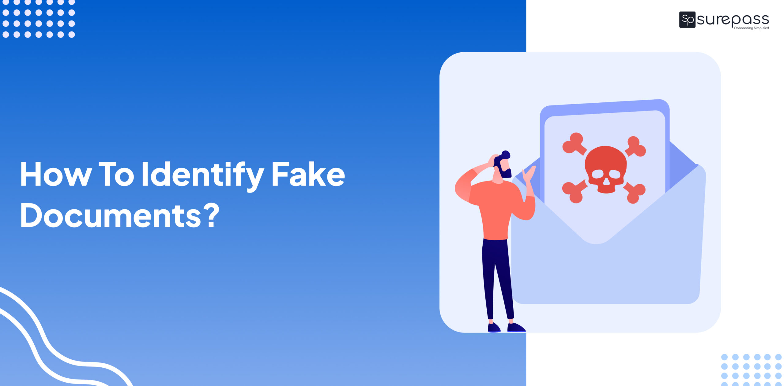 How to identify fake documents
