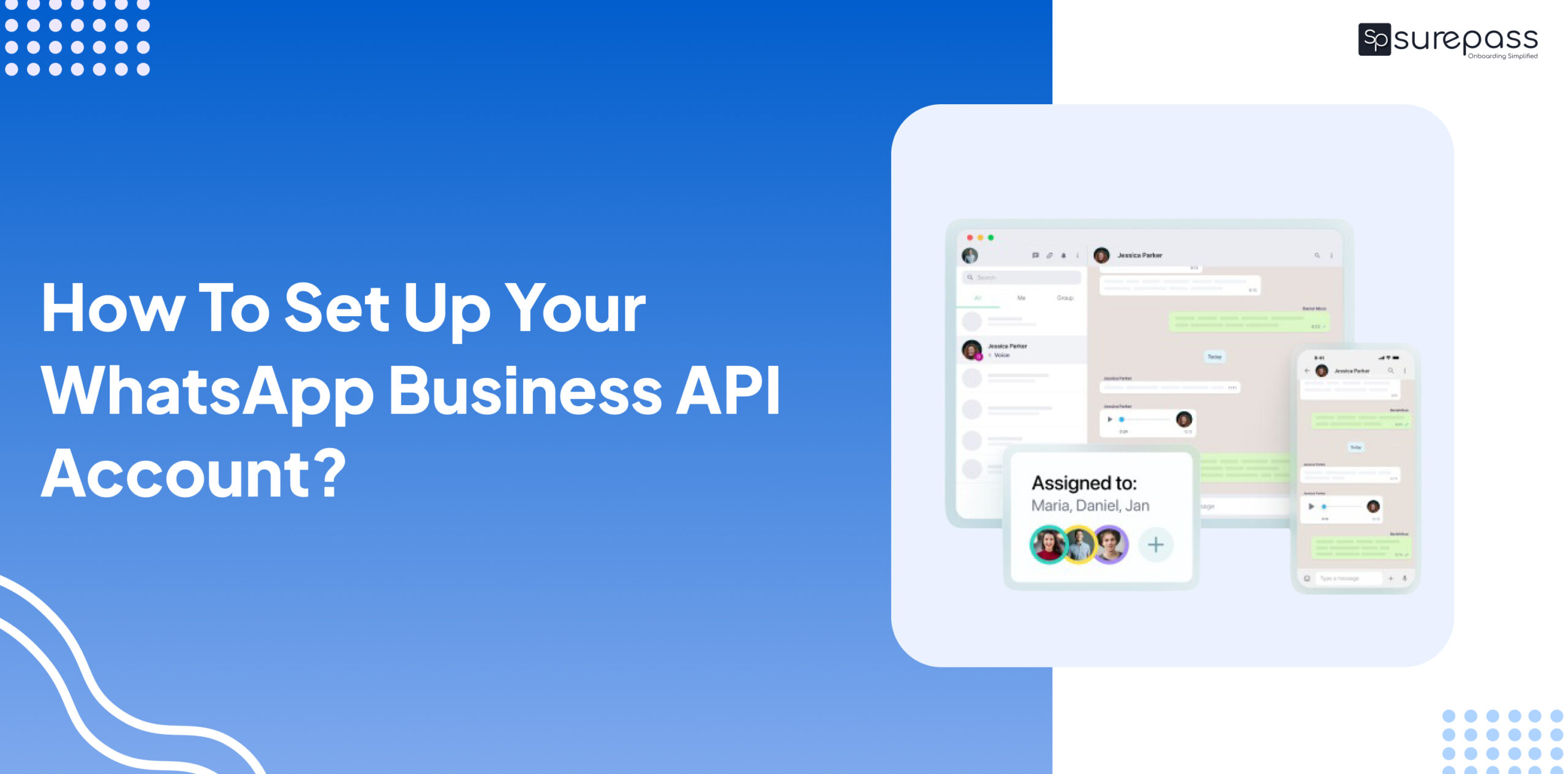 How To Set Up Your WhatsApp Business API Account? featured image