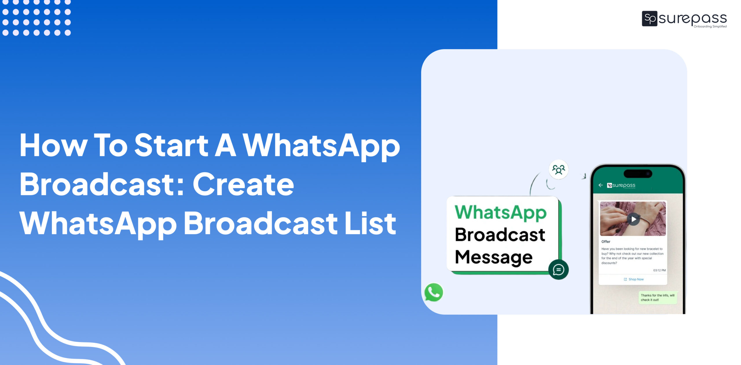 How To Start A WhatsApp Broadcast: Create WhatsApp Broadcast List featured image