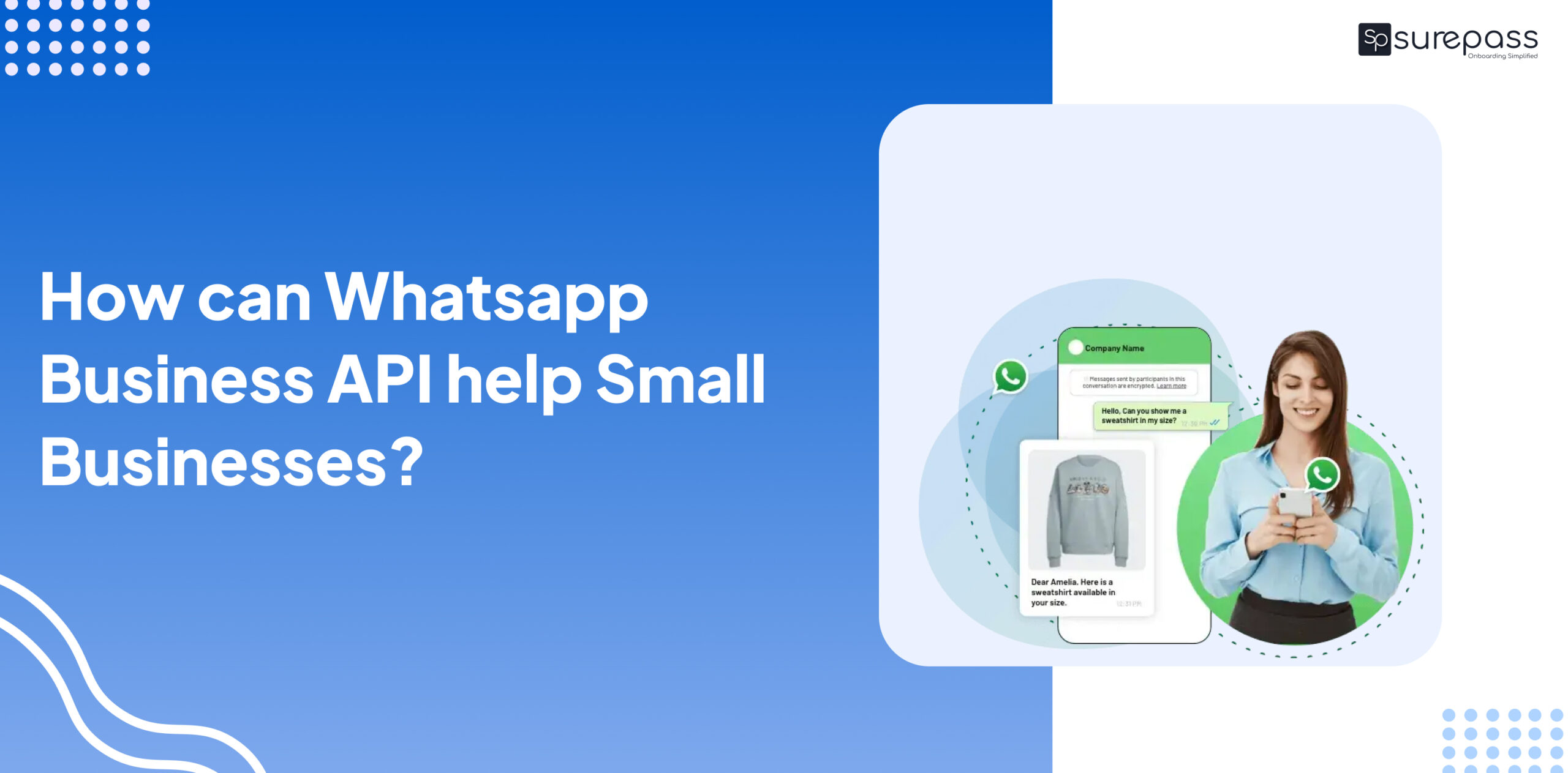 How can Whatsapp Business API help Small Businesses?