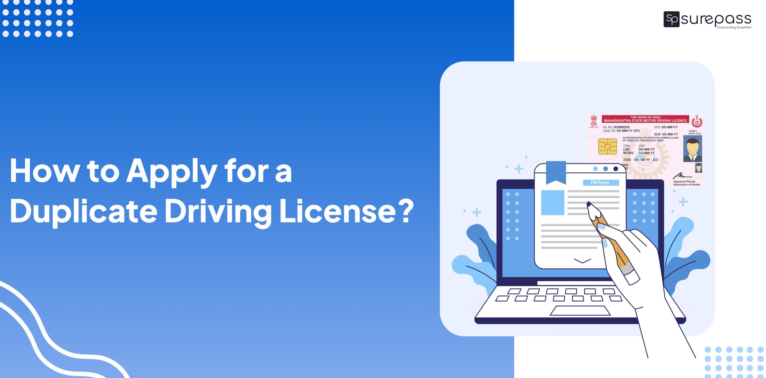 How to Apply for a Duplicate Driving License_