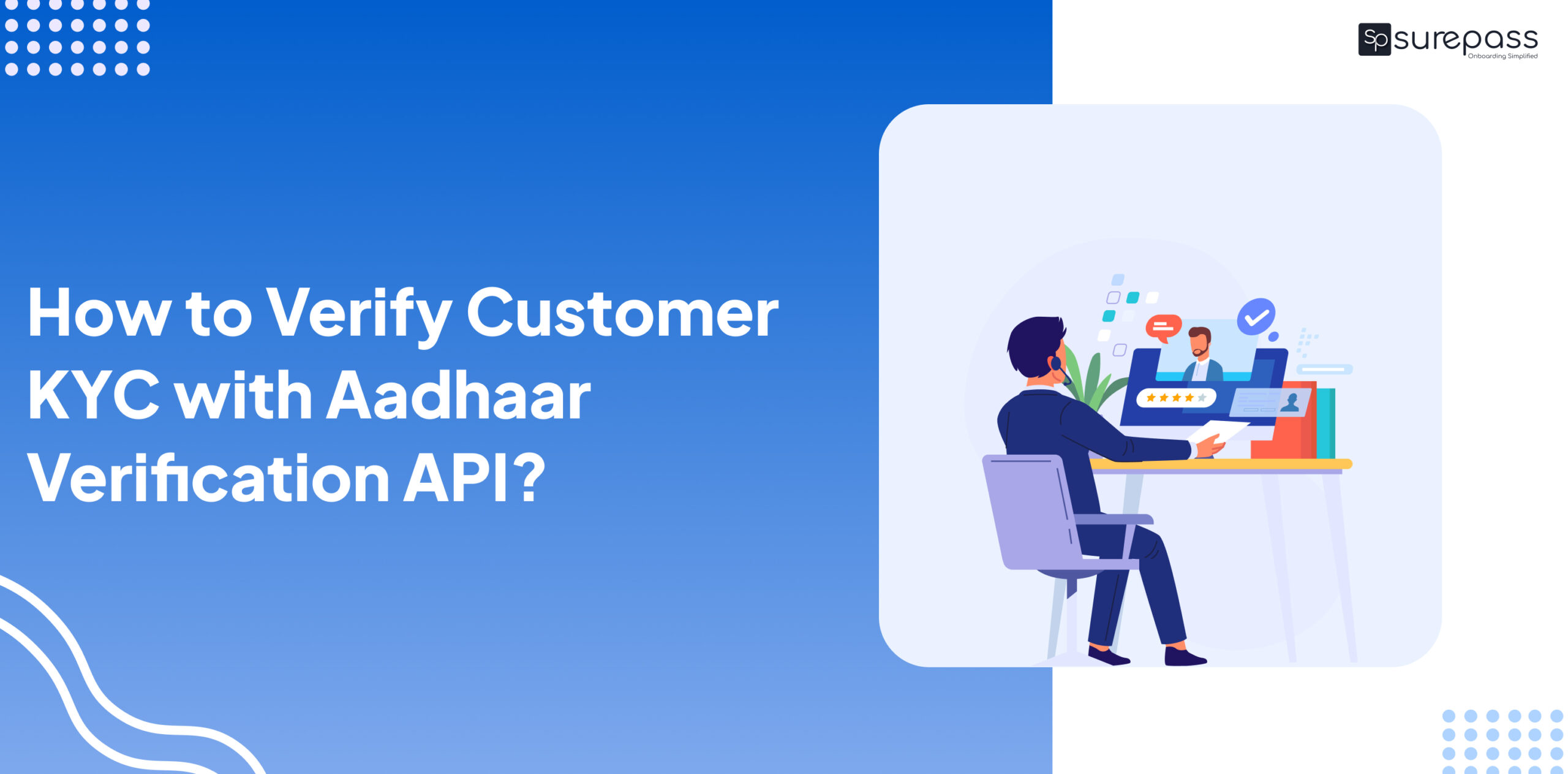 How to Verify Customer KYC with Aadhaar Verification API? featured image