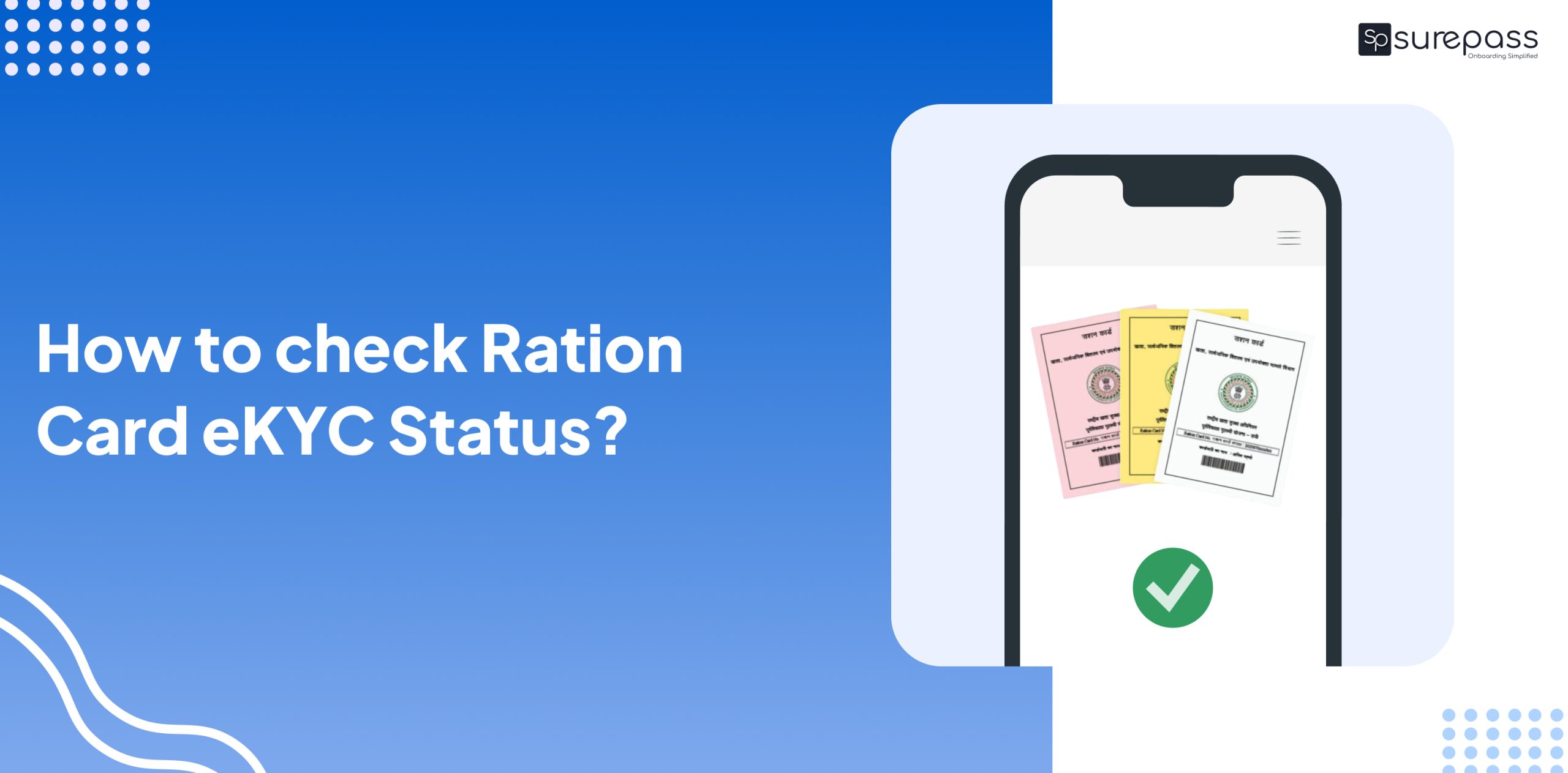 How to check Ration Card eKYC Status__